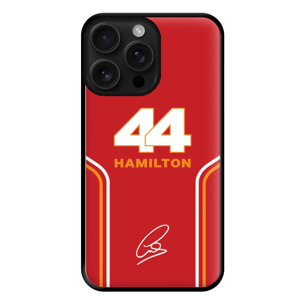 Stripes 44 Hamilton Phone Case