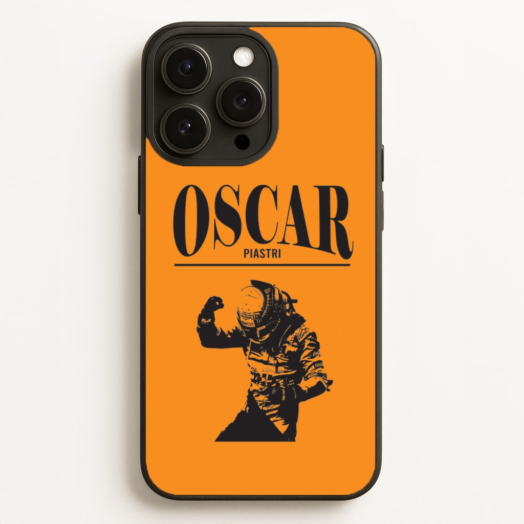 Oscar Orange And Black Phone Case