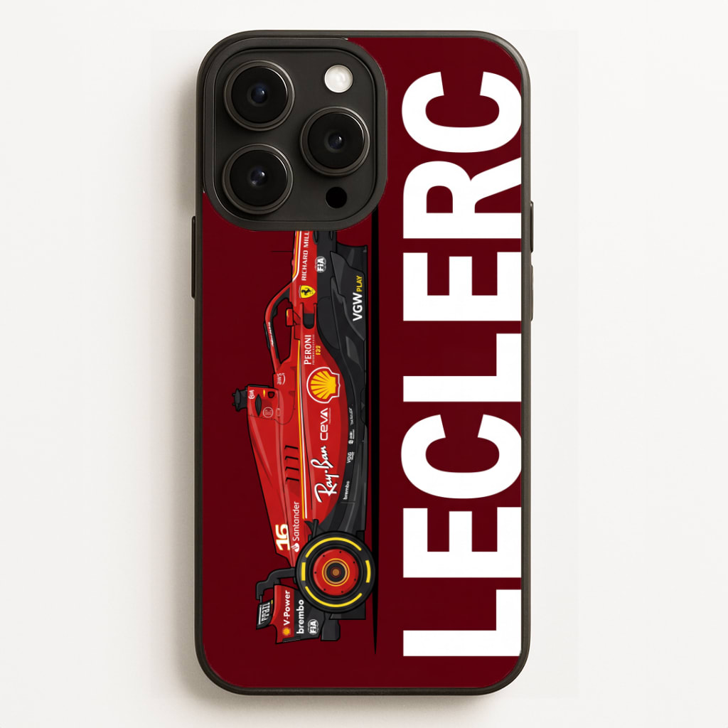 Leclerc Racer Phone Case