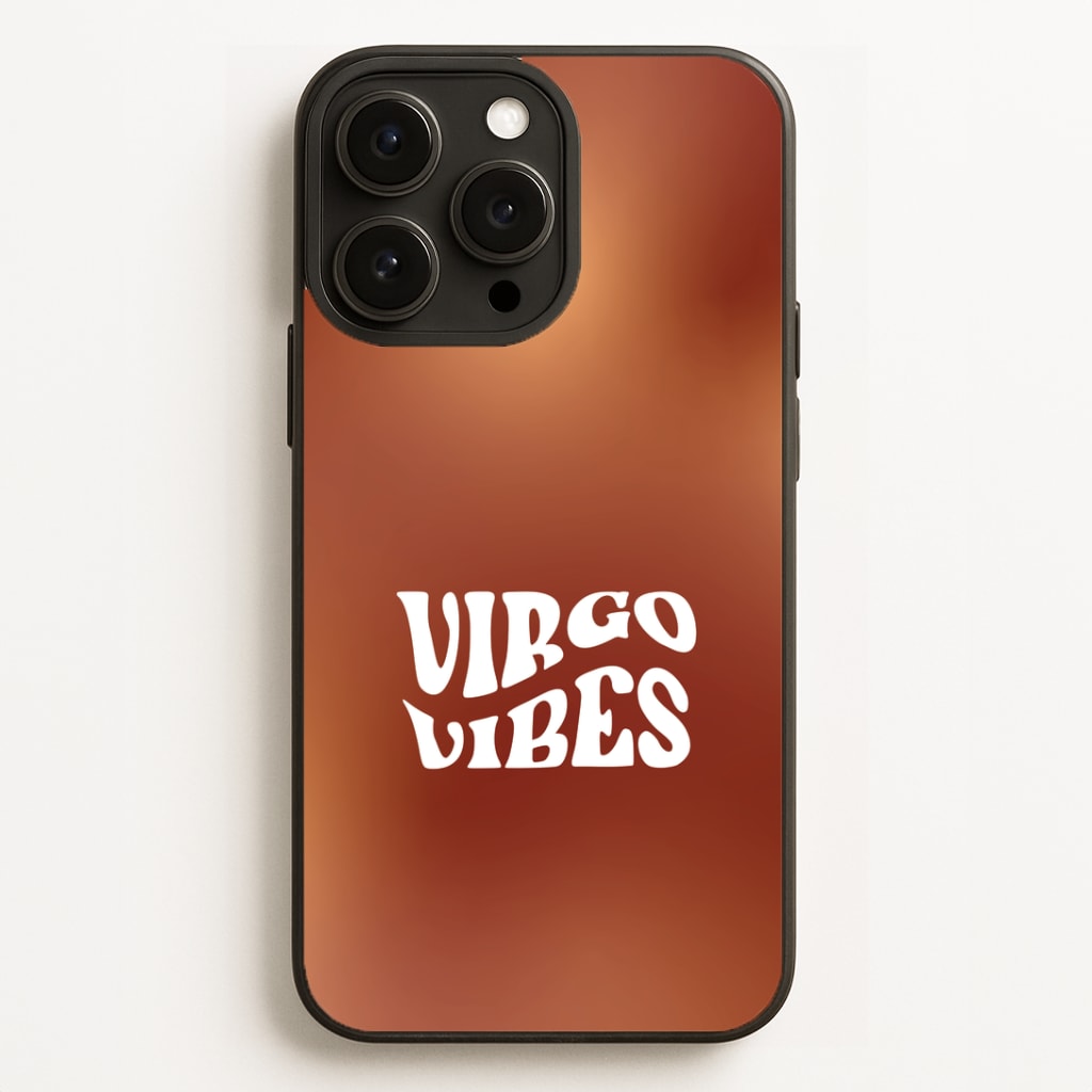 Virgo Vibes Gradient Zodiac Phone Case