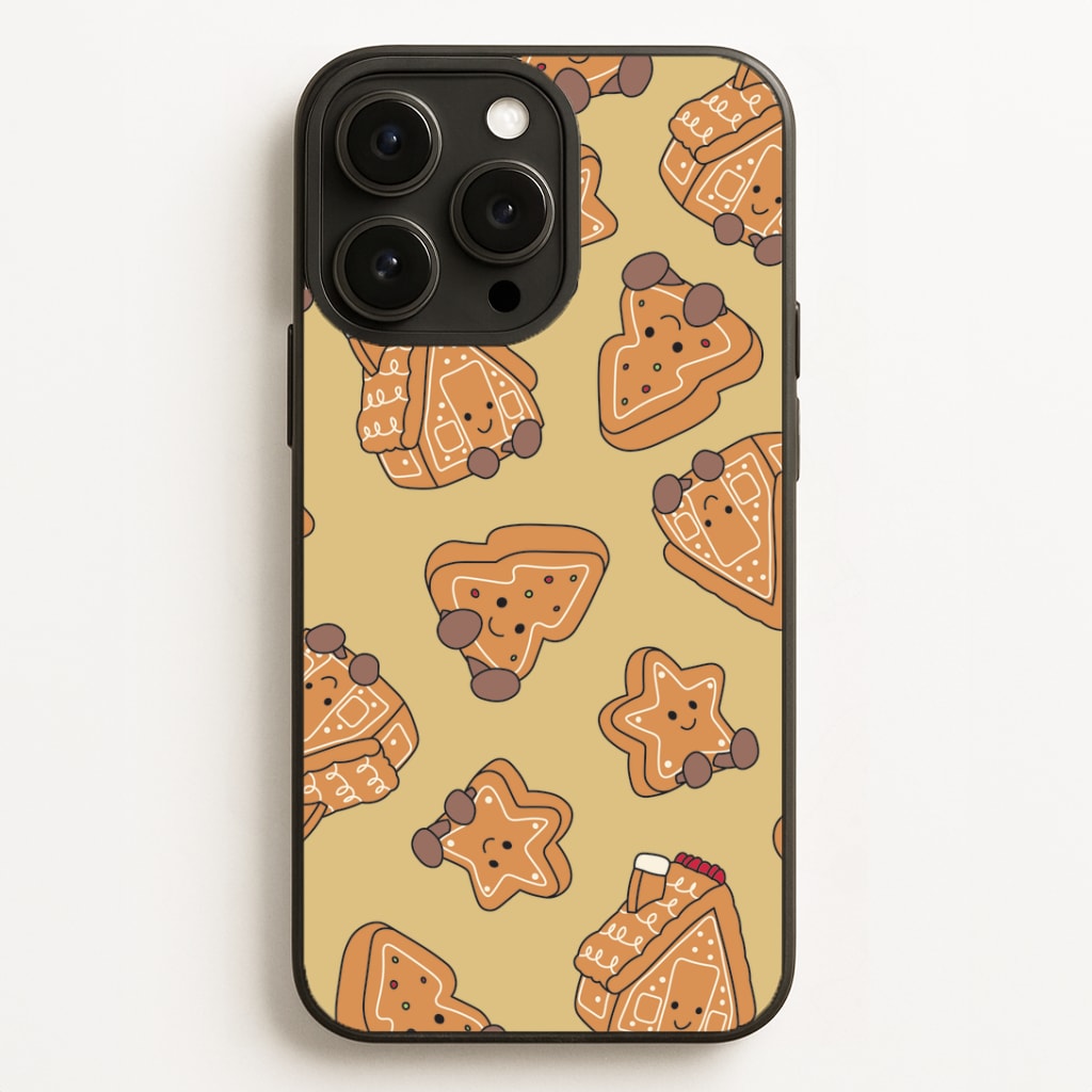 Gingerbread Plushies Pattern Phone Case