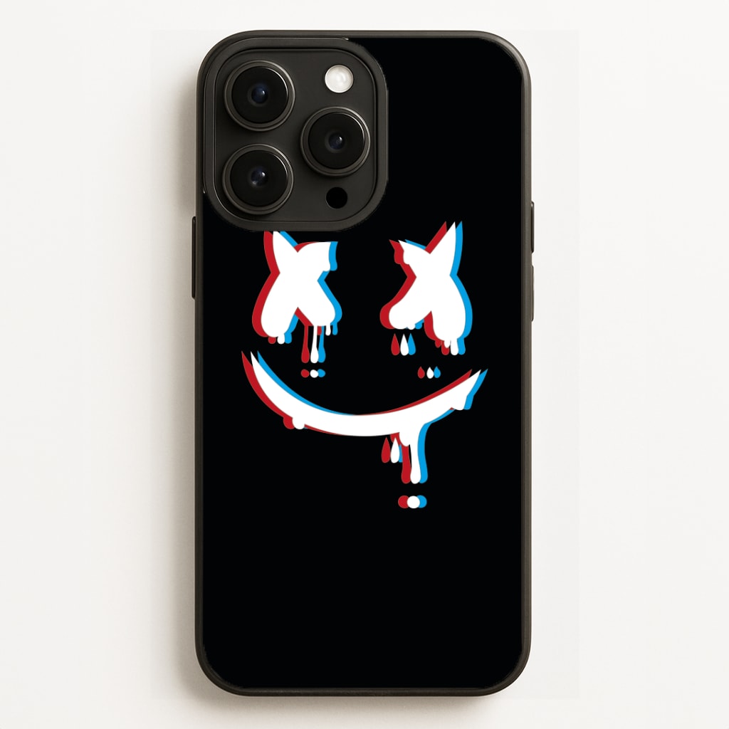Blue Blur - White Helmet DJ Phone Case