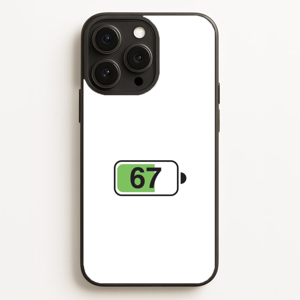 6 7 Battery Phone Case