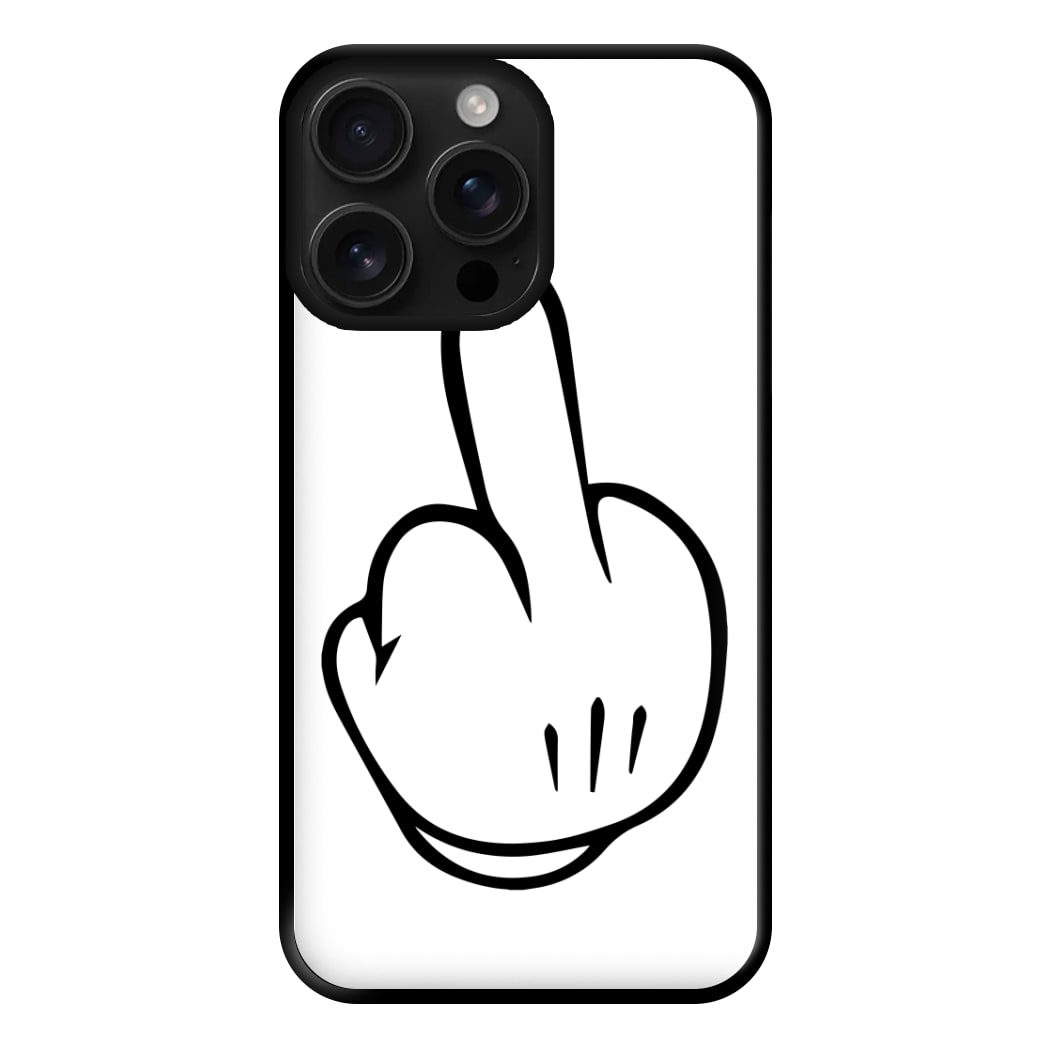 Fairytale Mouse Middle Finger Phone Case