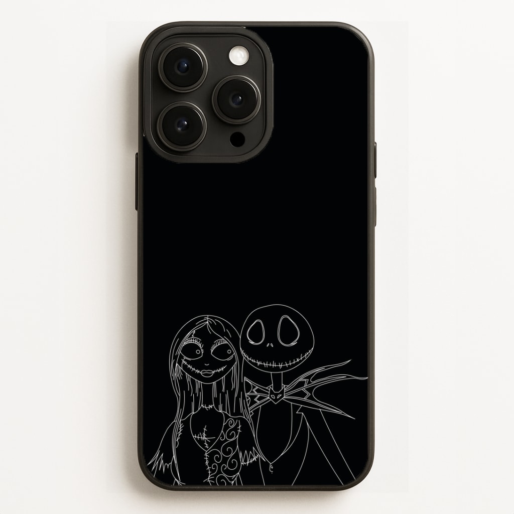 Jack And Sally - TNBC Phone Case