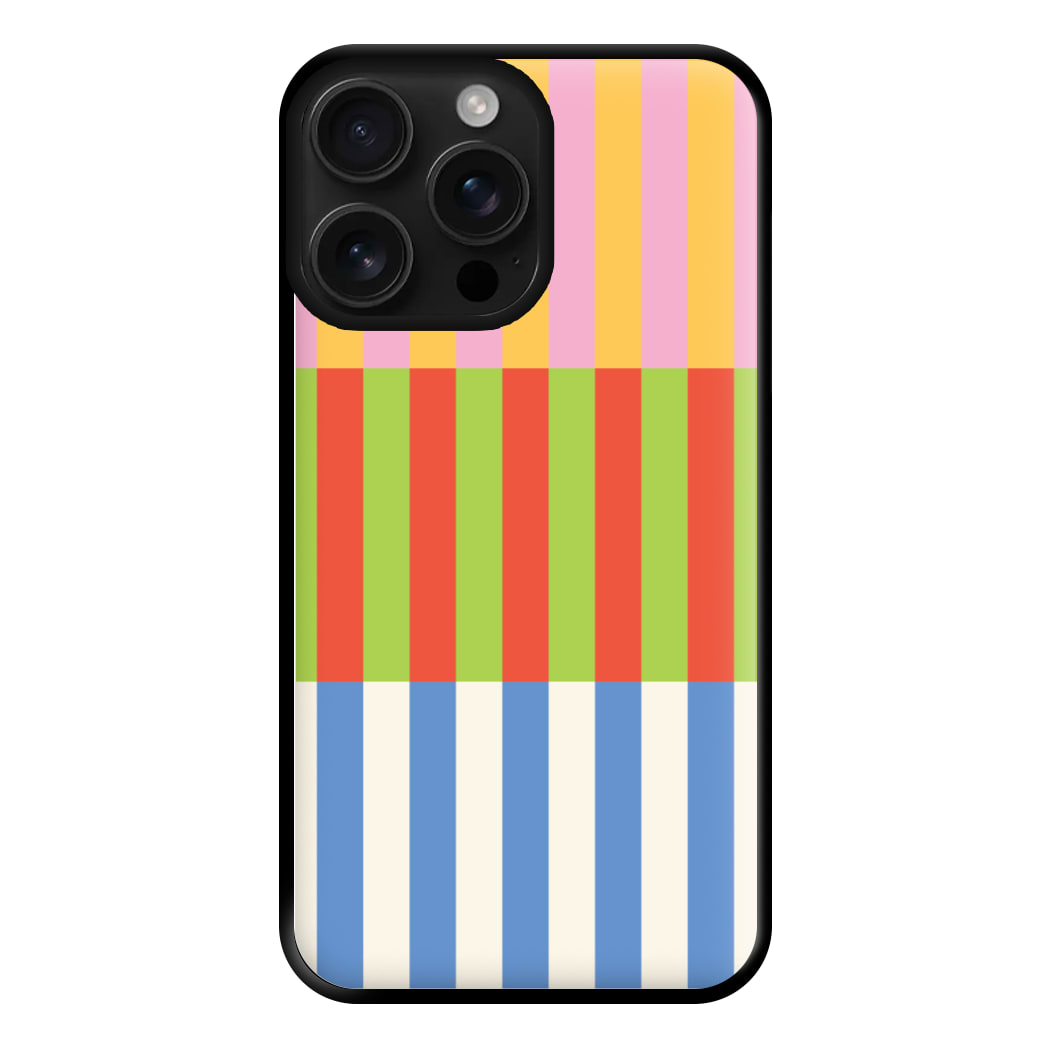 Colourful Stripes Pattern Phone Case