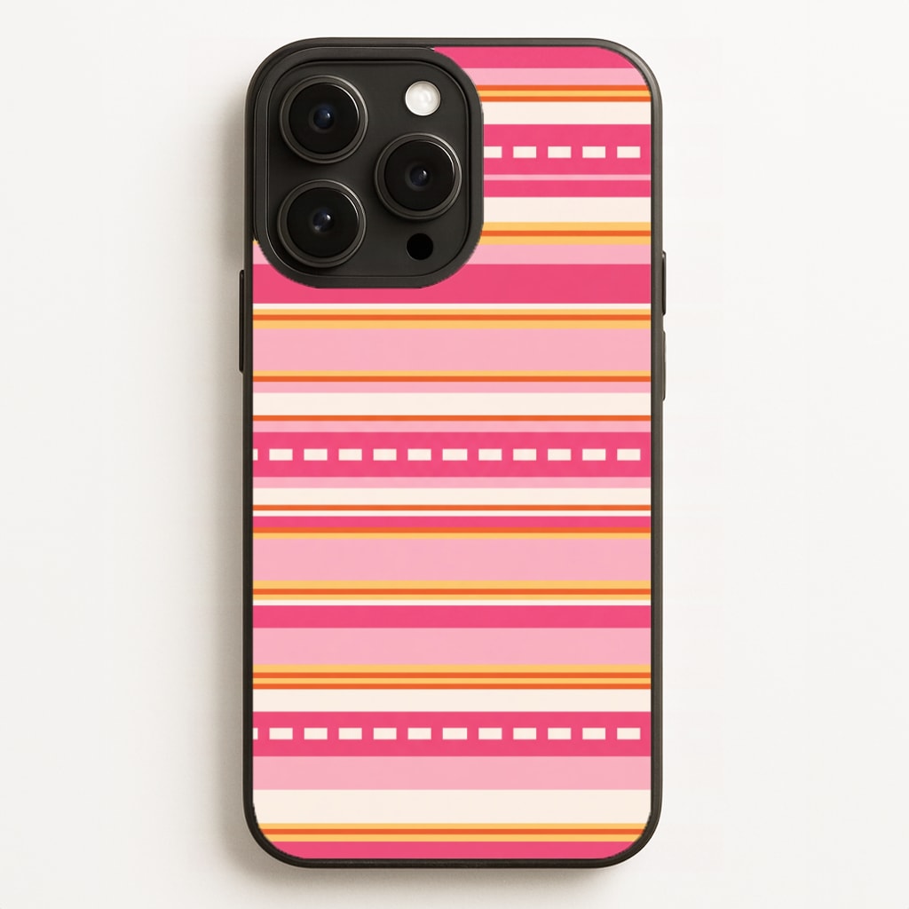 Sunset Stripe Bands Phone Case