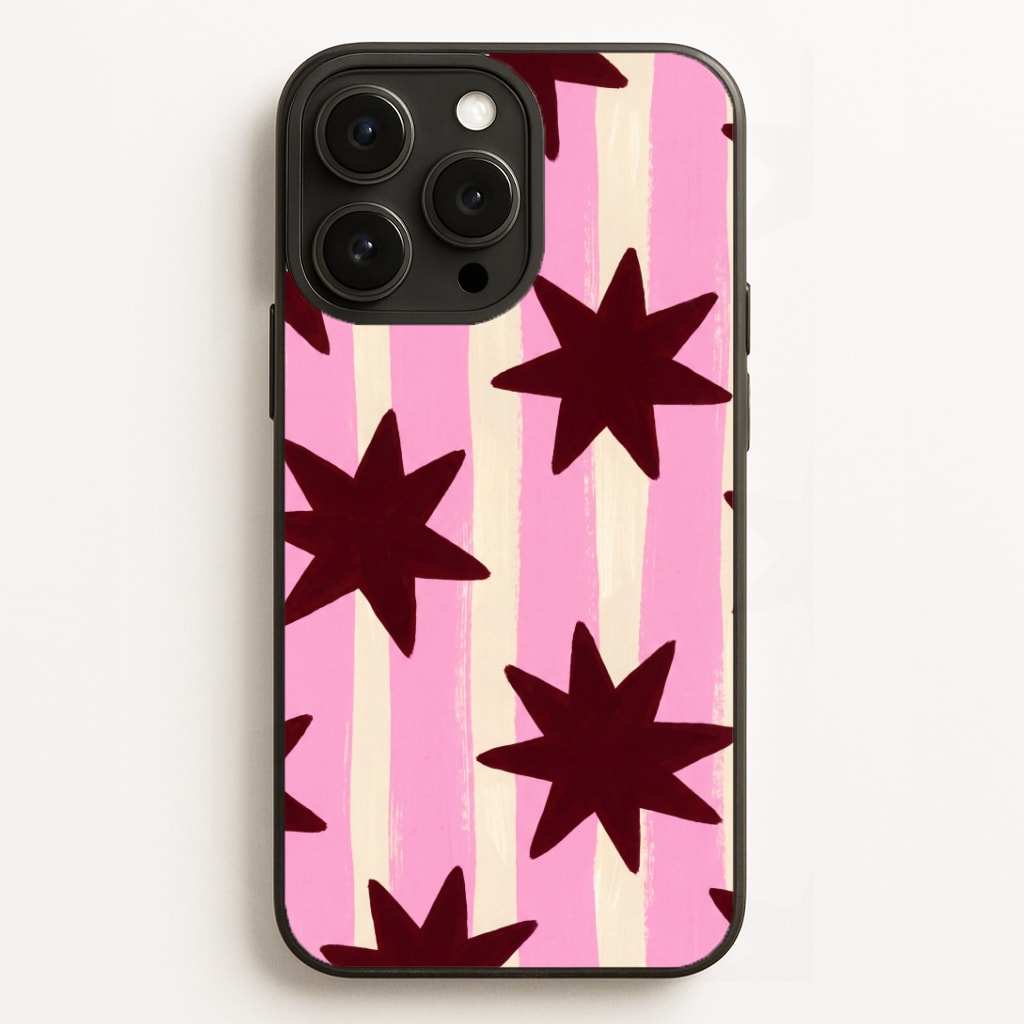 Painted Stripes And Stars Phone Case