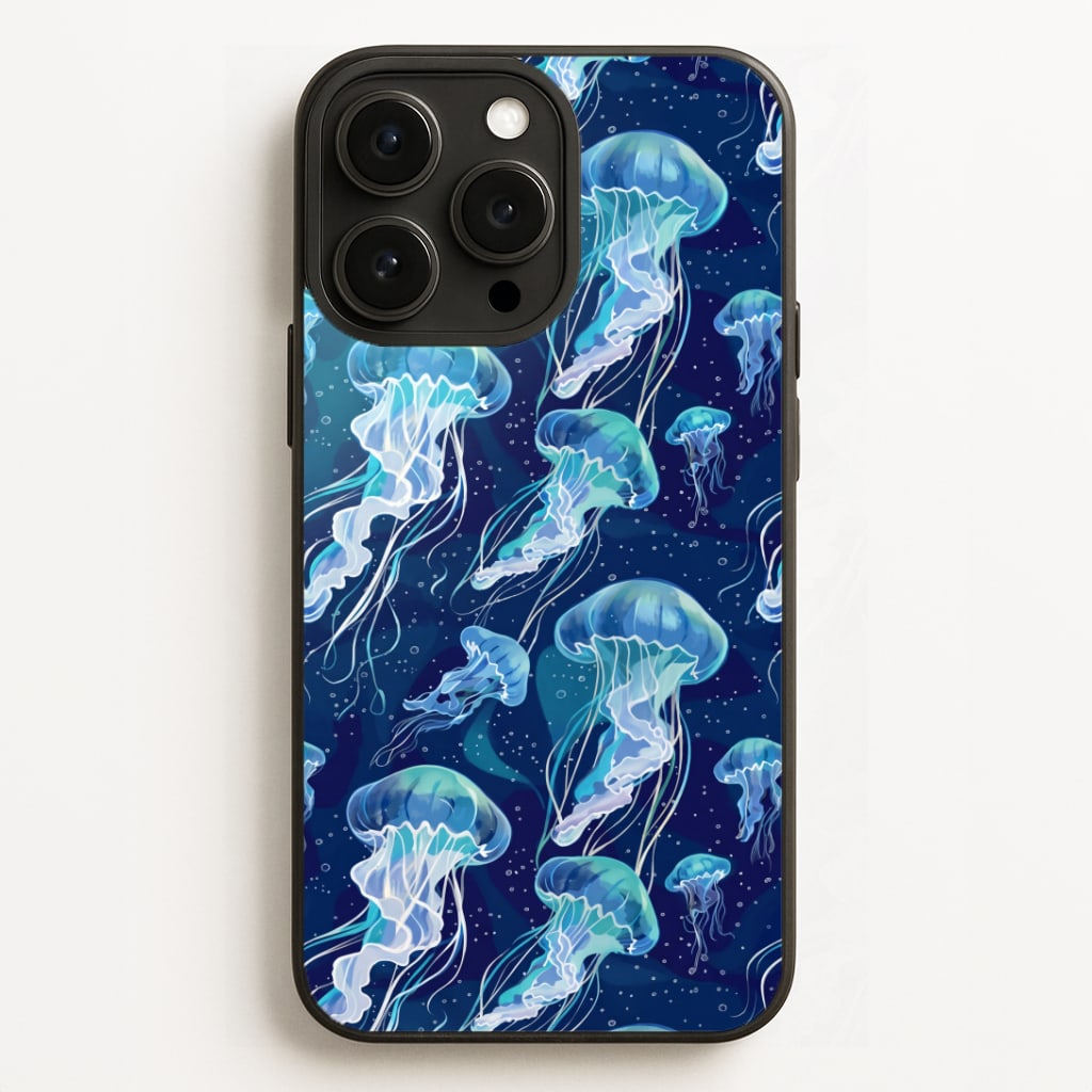 Glowing Jellyfish Drift Phone Case