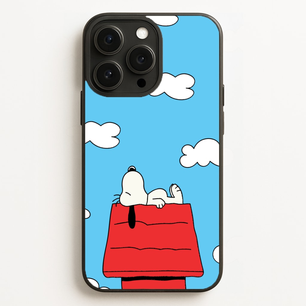 Cartoon Beagle Sleeping Phone Case