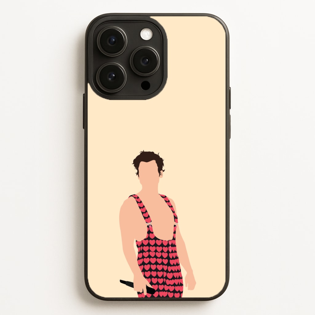 Harry Heart Jumpsuit Phone Case