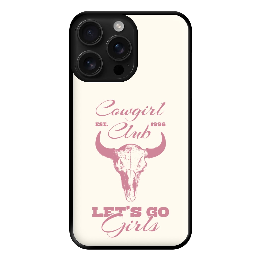 Cowgirl Club Phone Case