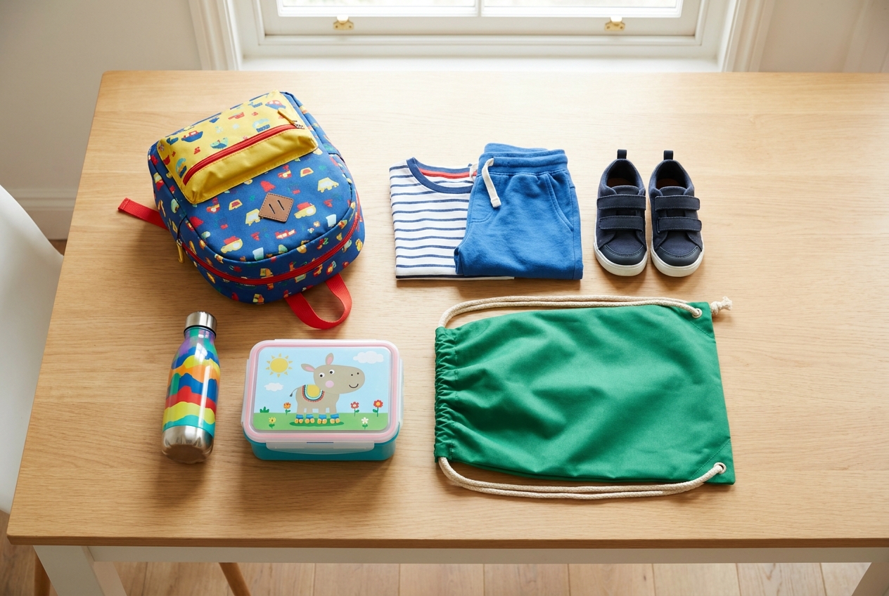 The kit list that actually gets used — personalised backpack