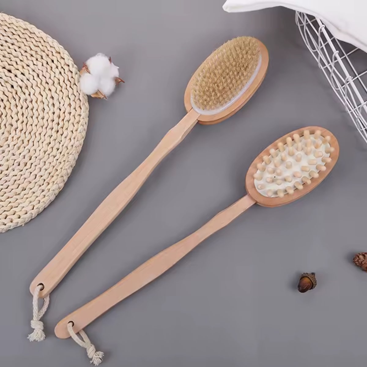 Beauty balance bath brush, view 4