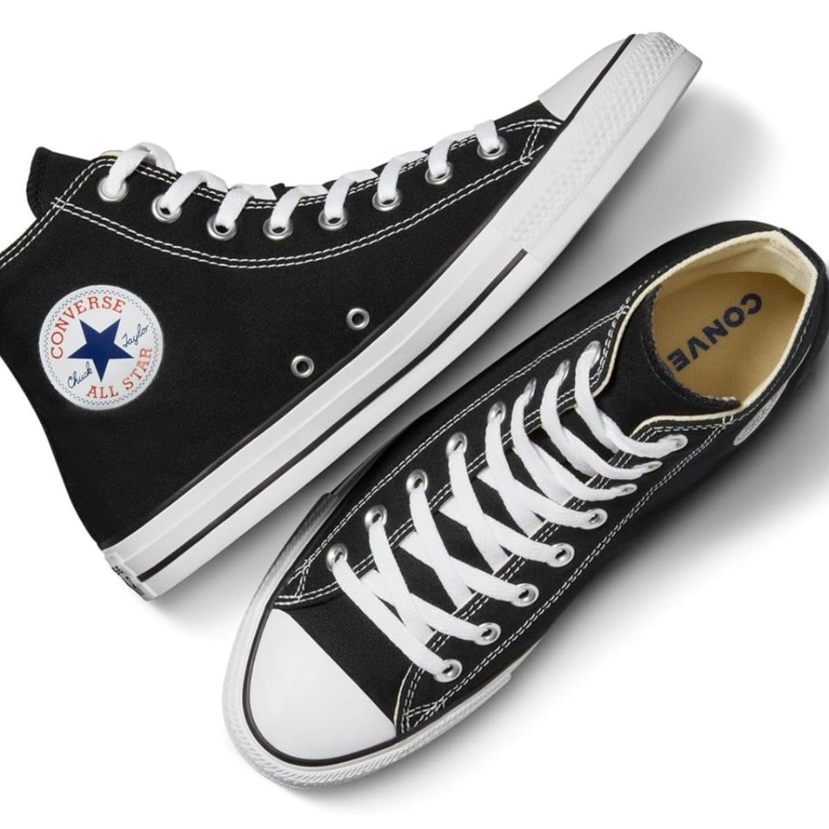 Black Converse, view 4