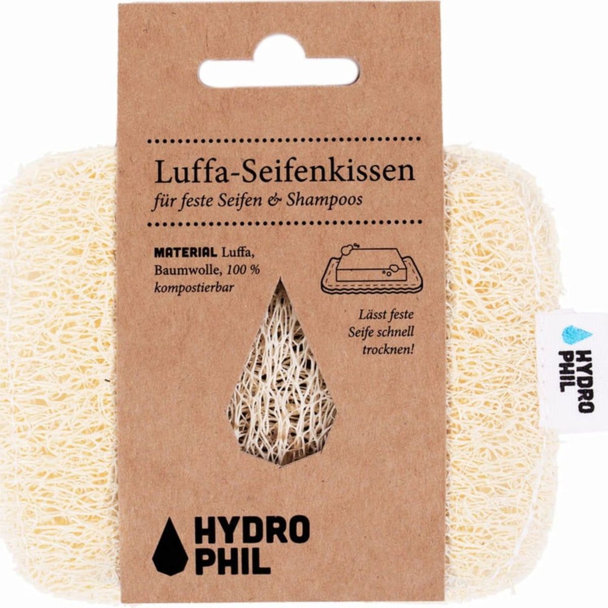 Hydrophil Loofah Soap Cushion, view 1