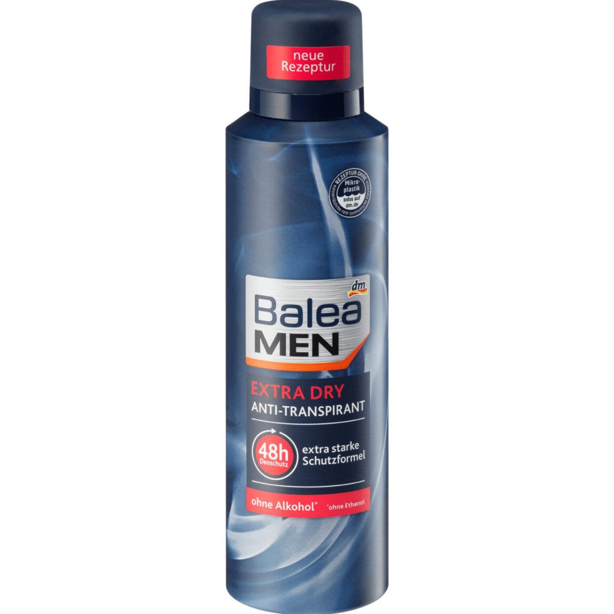 Balea MEN Antiperspirant deodorant spray Extra Dry, 200 ml, view 3