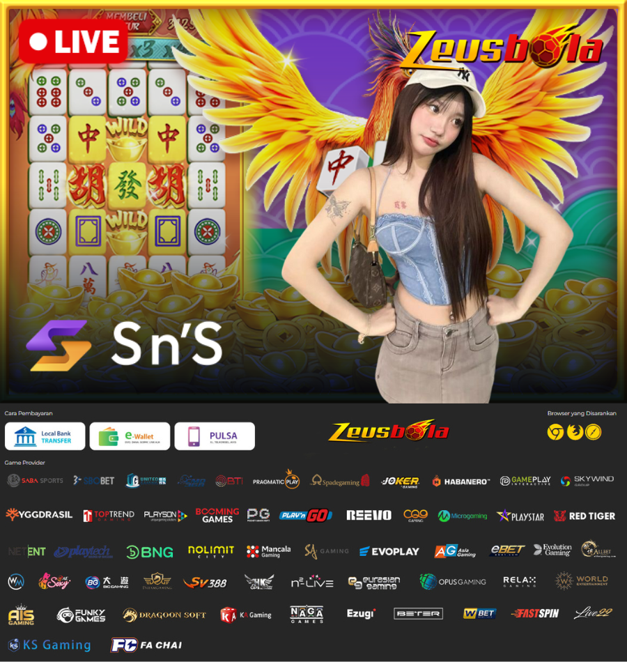 ZEUSBOLA Slot Gacor Hari Ini via DANA 2025 | Situs Slot Deposit DANA RTP Tinggi & Scatter Cepat