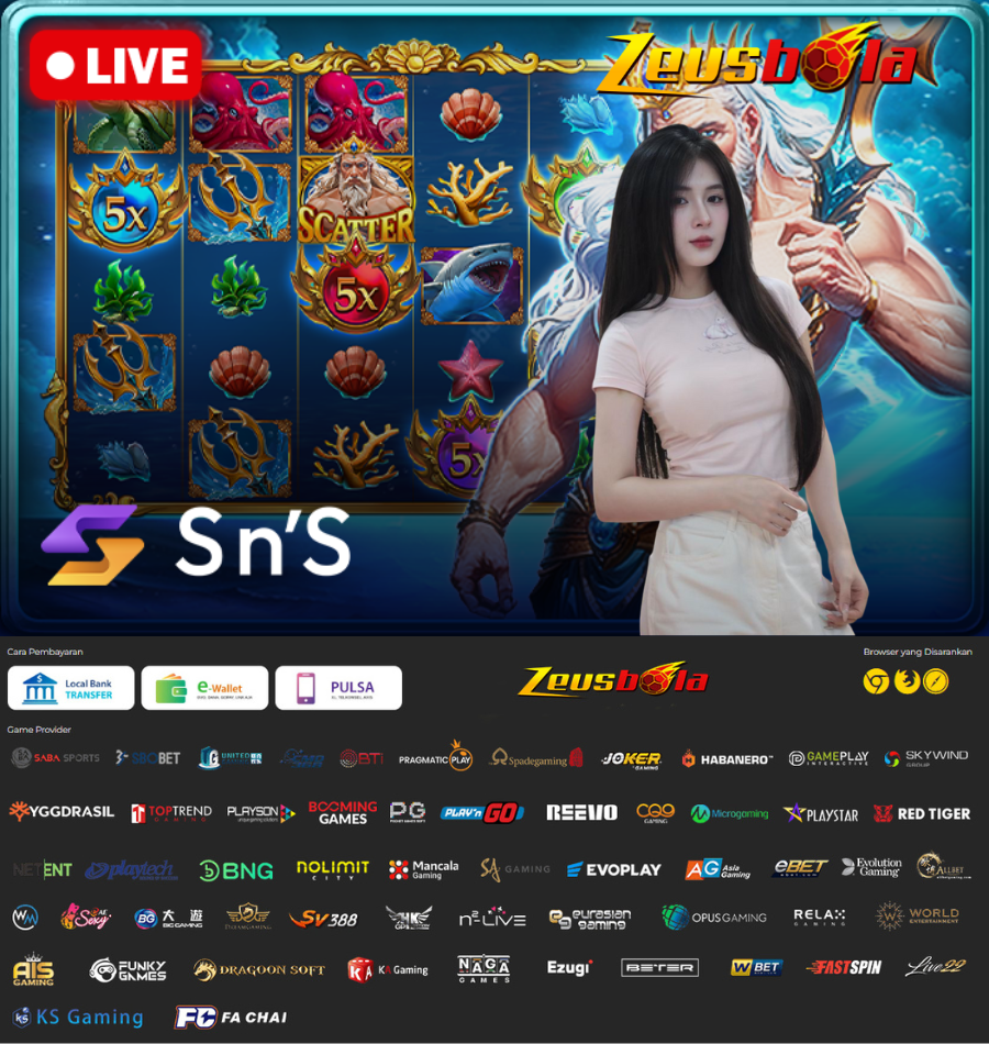 ZEUSBOLA SLOT GoPay Gacor 2025 | Situs Slot Gacor Deposit GoPay & RTP Tinggi