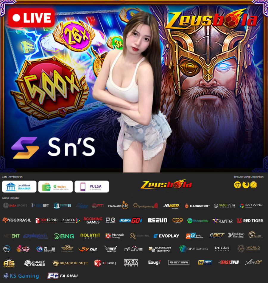 ZEUSBOLA | Aplikasi Resmi Slot Gaming Online Terbaru 2025