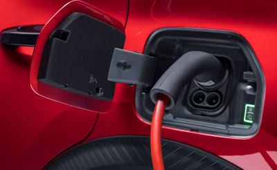 Citroën ë-C3 lähikuva latauksesta