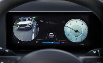 Hyundai Tucsonin katvealueen kamera