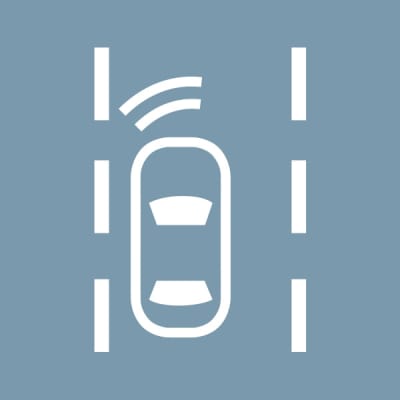 Citroën ajoavustimet, aktiivinen kaistavaroitin.