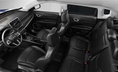 Jeep Compass sisätilat