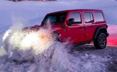 Jeep Wrangler talviajo