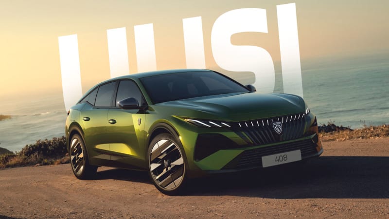 Uusi näyttävä Peugeot 408