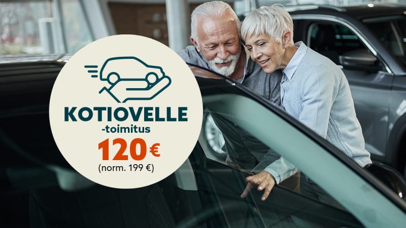 Kotiovelle -toimitus nyt juhlahintaan 120 € (norm. 199 €)