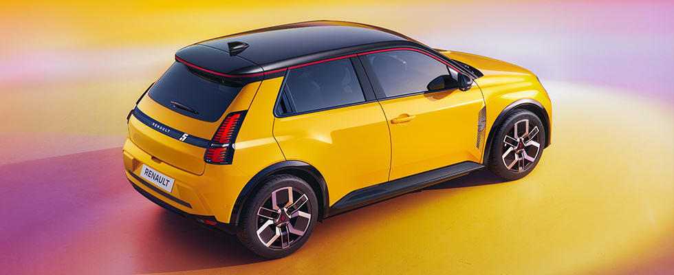 Renault 5 keltainen