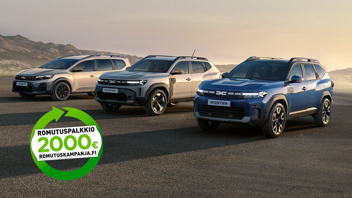 Dacia mallisto romutuspalkkio