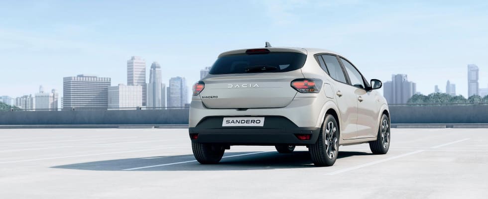 Dacia Sandero takaviisto