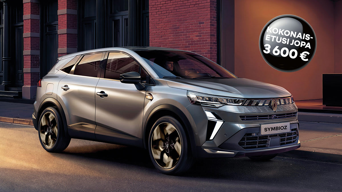 Renault Symbioz kokonaisetusi 3600