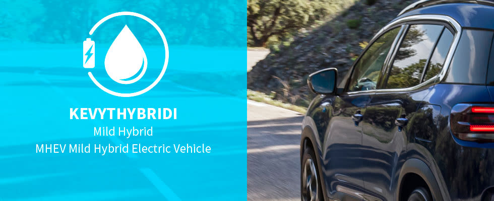 Kevyt hybridi tai Mild Hybrid / MHEV Mild Hybrid Electric Vehicle