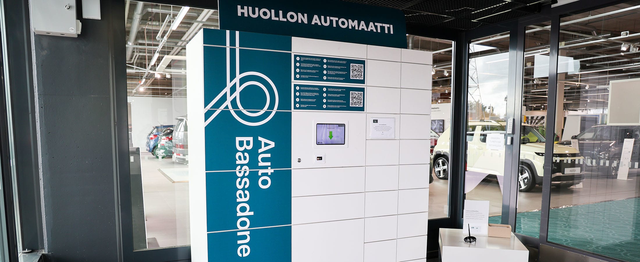 Huollon palveluautomaatti