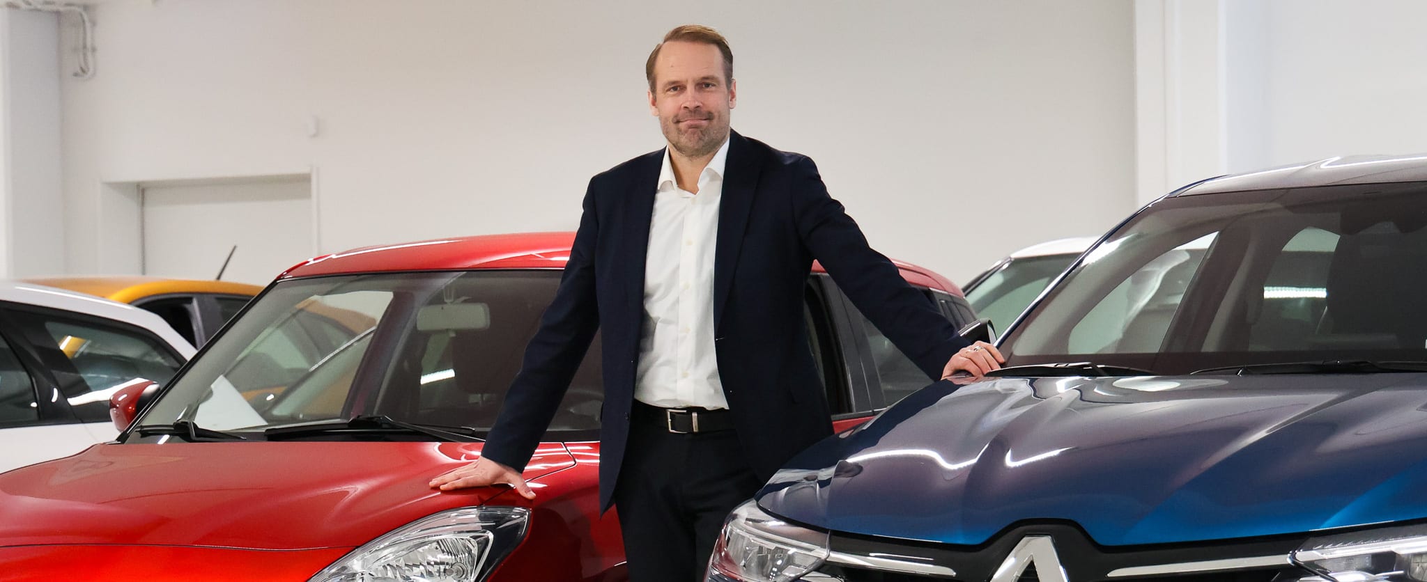 Tomi Orava Vantaan vaihtoautotalossa