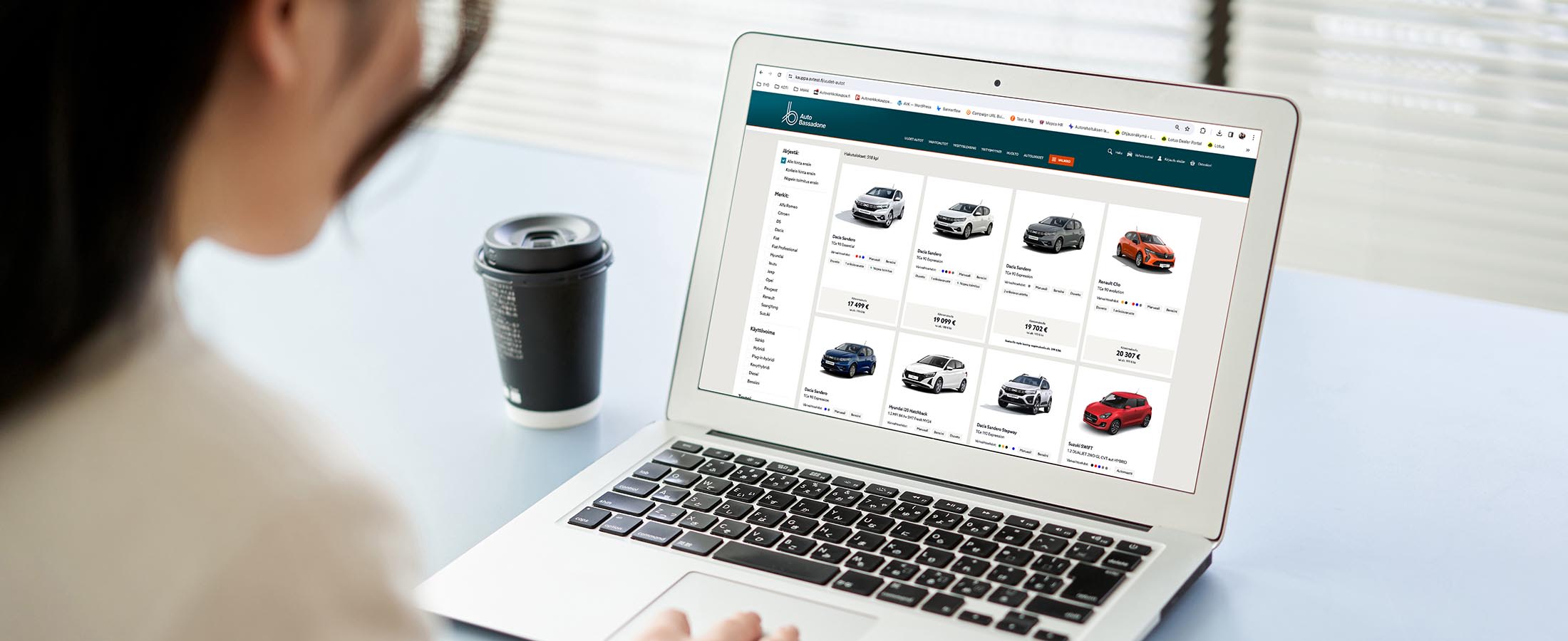 Autokauppaa verkossa alusta loppuun asti | Autobassadone.fi