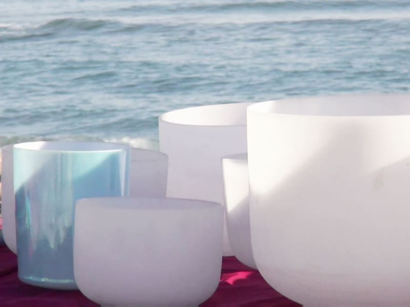 Masaje en Elche con cuencos de Cuarzo