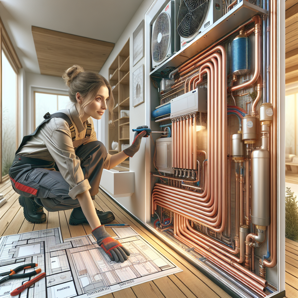 Installation pompe à chaleur avec plancher chauffant - système de chauffage moderne et économique