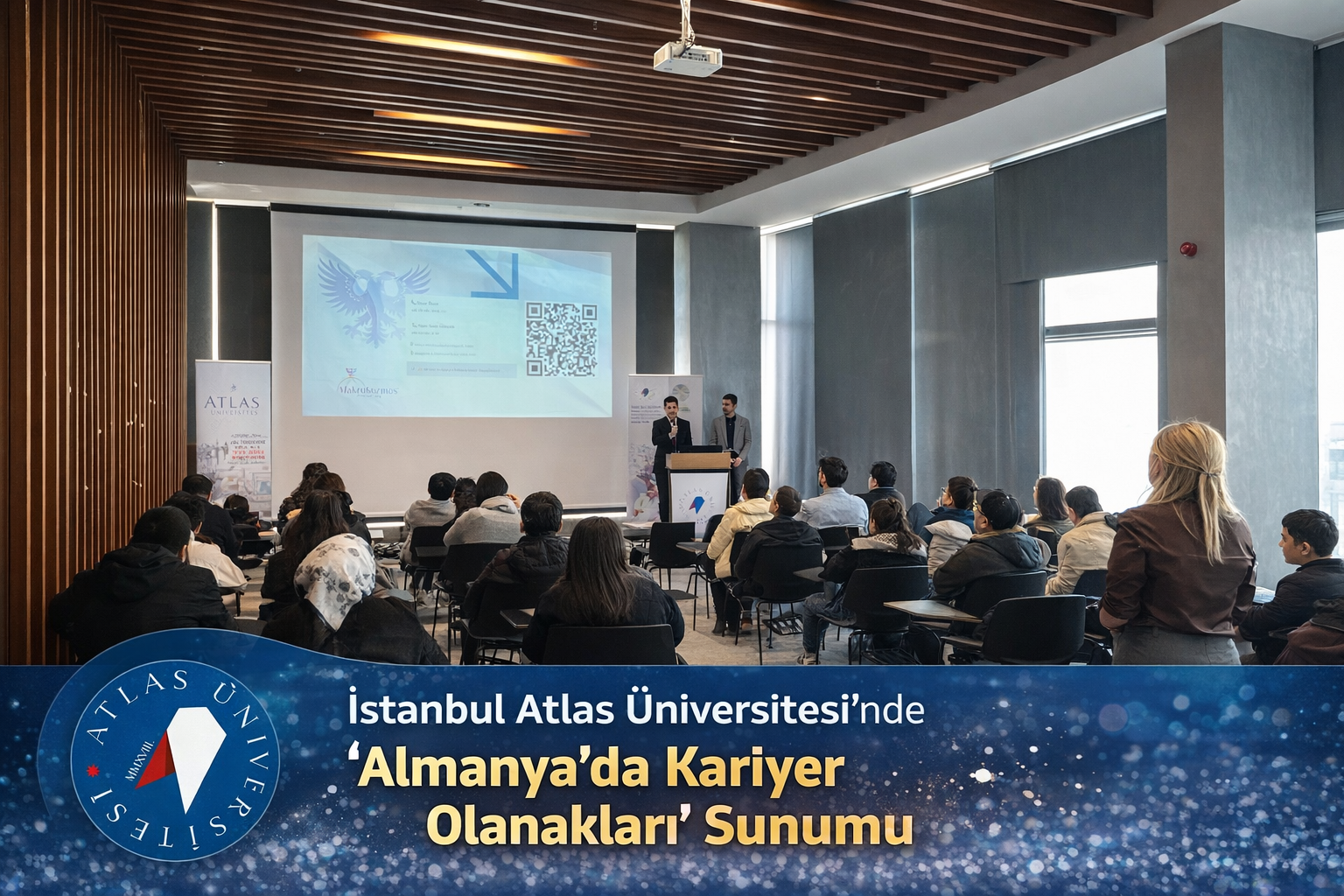 İstanbul Atlas Üniversitesi'nde "Almanya'da Kariyer Fırsatları" adlı sunumumuz