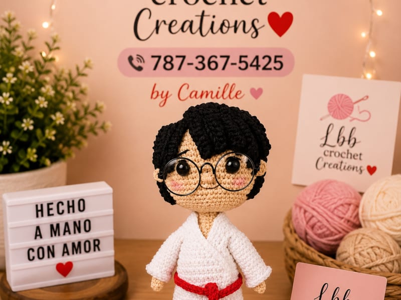 Trabajo artesanal de Lbb crochet Creations