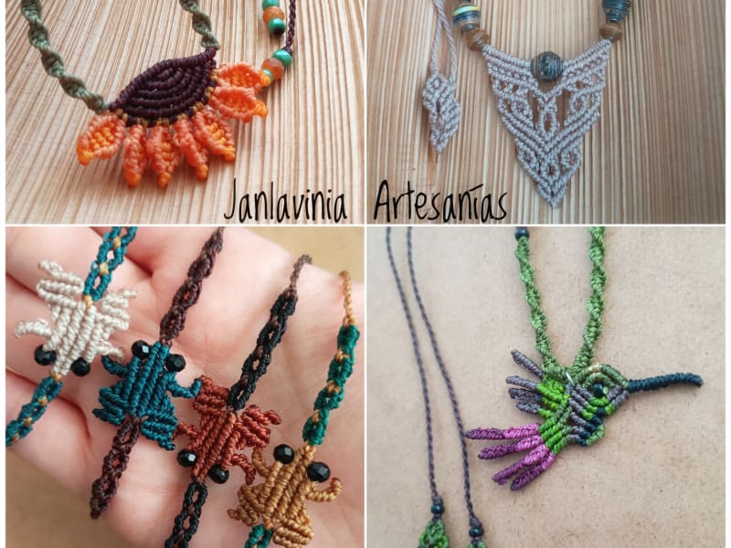 Trabajo artesanal de Janet Rodriguez/Janlavinia Artesanías