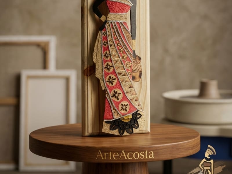 Trabajo artesanal de ArteAcosta