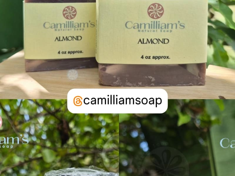 Trabajo artesanal de Camilliam's Natural Soap