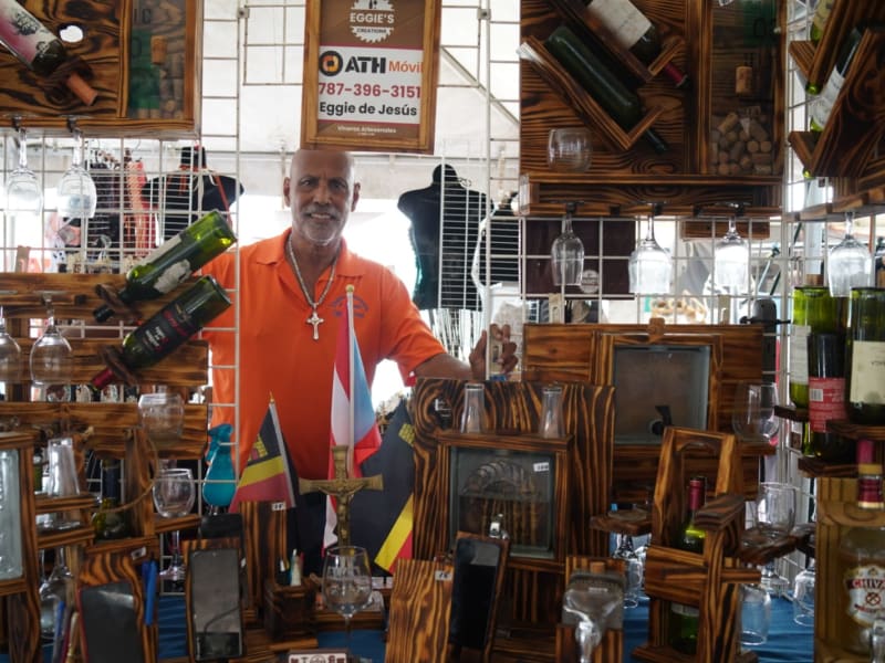 Trabajo artesanal de Vineras Artesanales y Algo Más