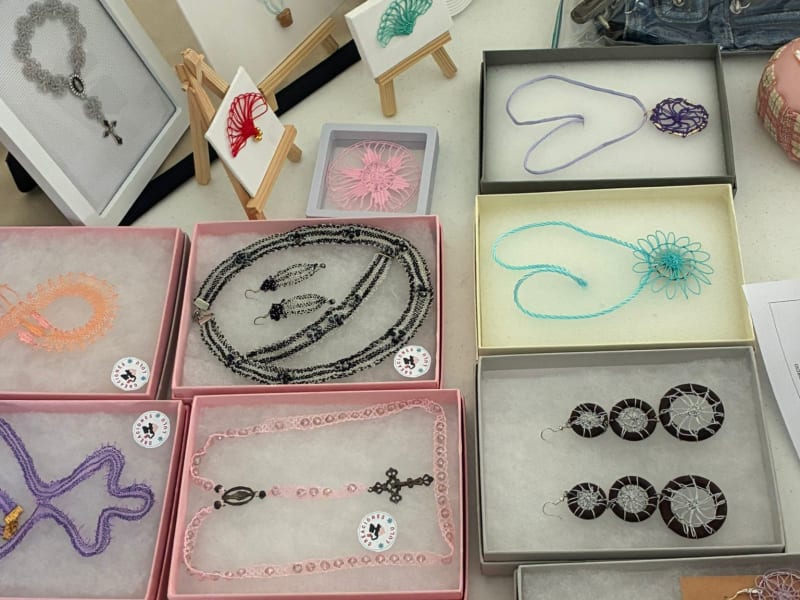 Trabajo artesanal de Lourdes Echevarría - Creaciones Lulu