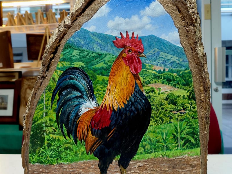 Trabajo artesanal de Artesanías Higüerarte