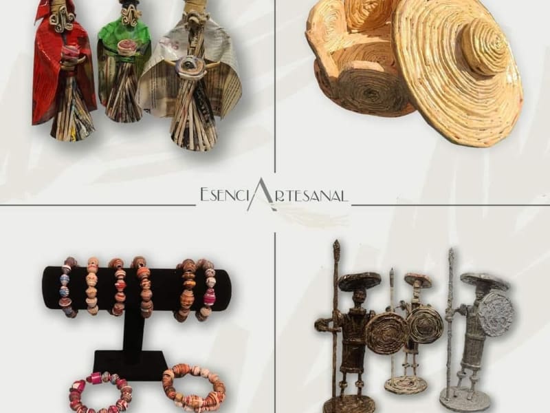 Trabajo artesanal de Madeline Ross - Esencia Artesanal